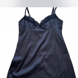 Elegant Black Lace Trim mini dress